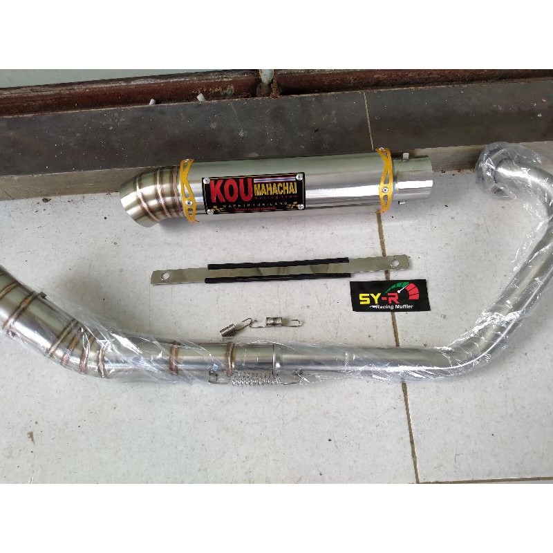 Knalpot Racing Kou Bluemoon vixion New/Old