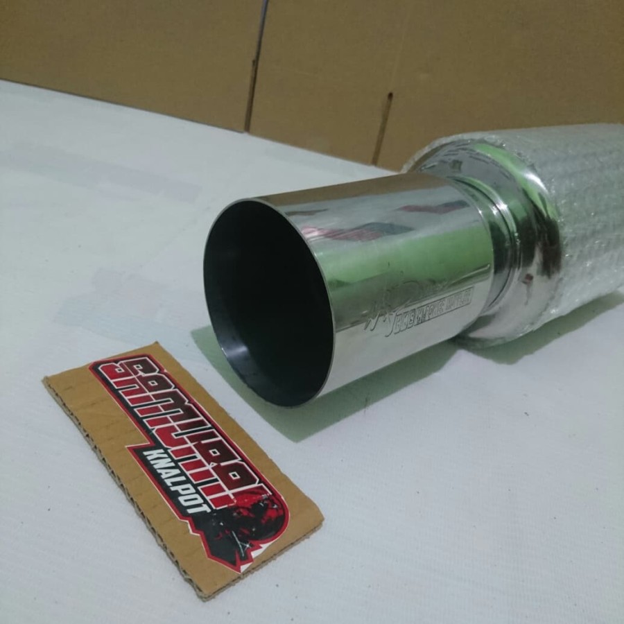 knalpot mobil HKS HIPOWER Stainles mufler HKS HIPOWER knalpot HKS