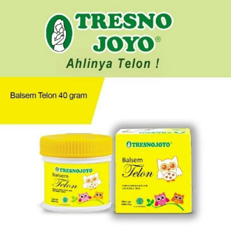 Tresnojoyo Balsem Bayi Telon 20gr 40gr - Balsem Telon Bayi Tresno Joyo Balsam Bayi Pilek Demam Masuk Angin