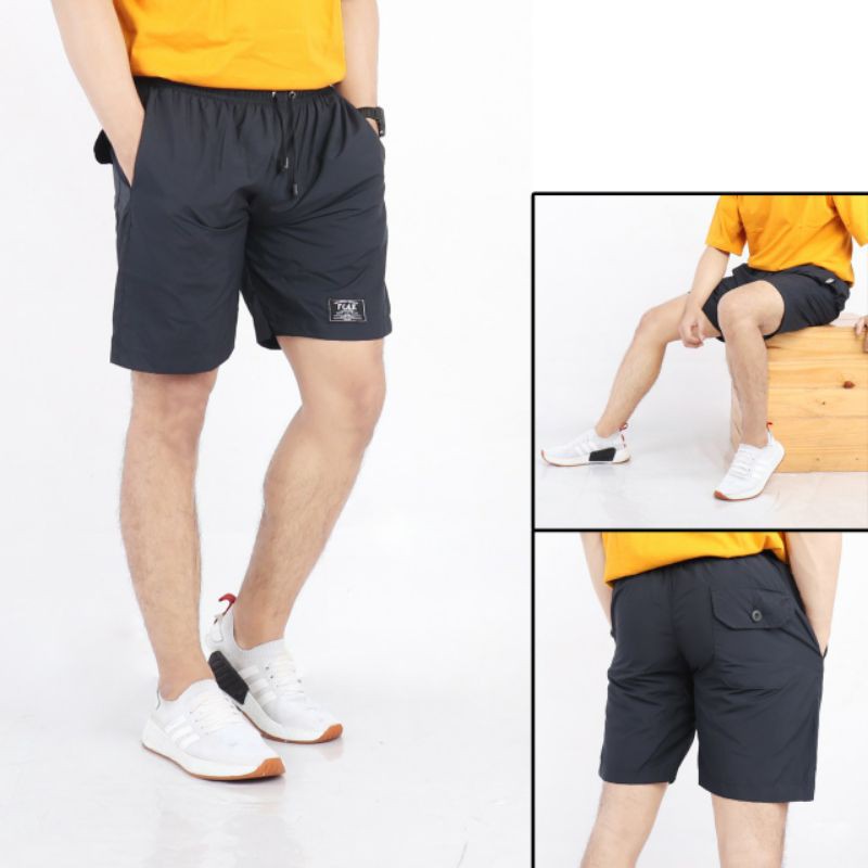 Celana Pendek Pria Walkshort Shortpant / Boxer Berkantong Bertali Remaja Dewasa