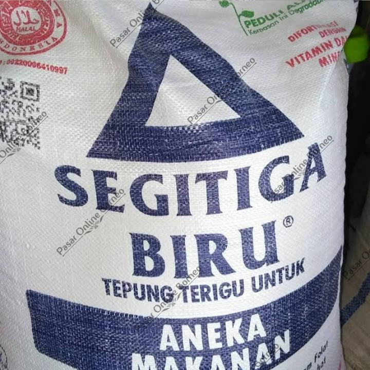 Tepung Curah Segitiga  Biru 500 Gram