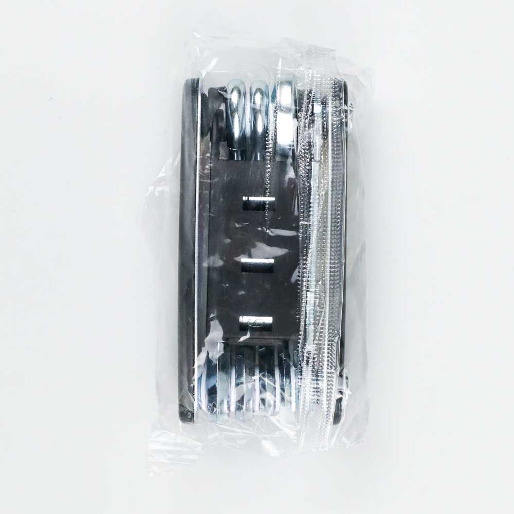 Satu Set Obeng Perkakas Multifungsi 15 in 1 EDC Reparasi Portable Bahan Stainless Steel