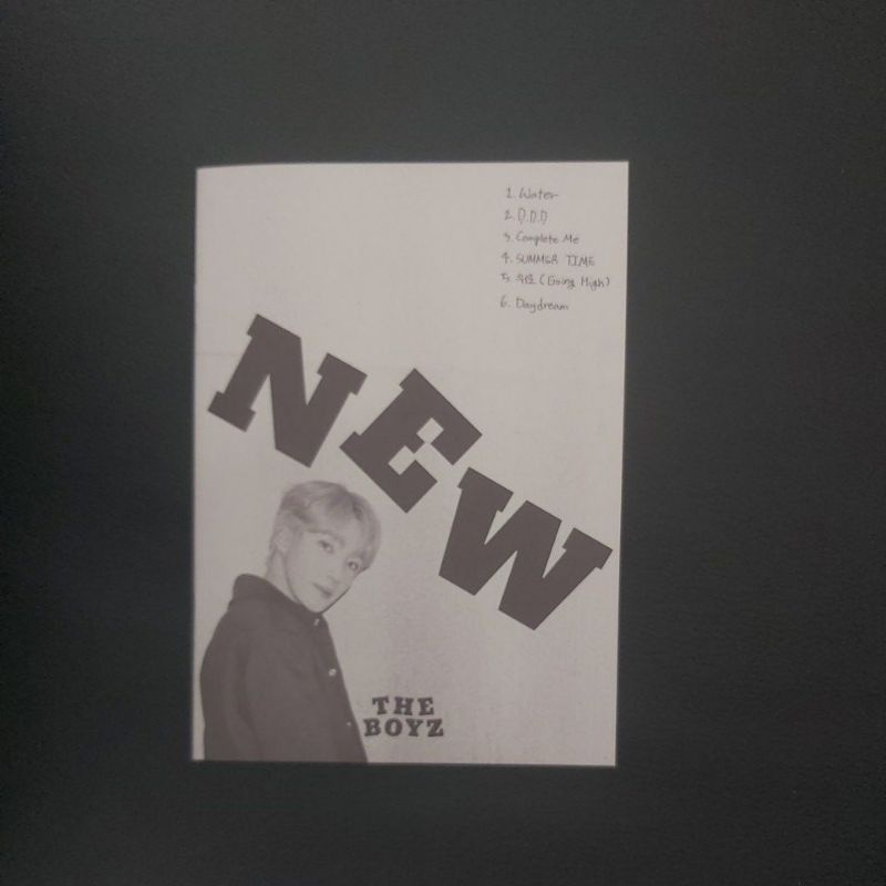 PHOTOZINE NEW CHANHEE THE BOYZ DDD DREAMLIKE