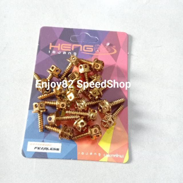 Baut set body pb Probolt flower Sekrup ulir Replika / copy Heng Yamaha honda mio beat scopy vario