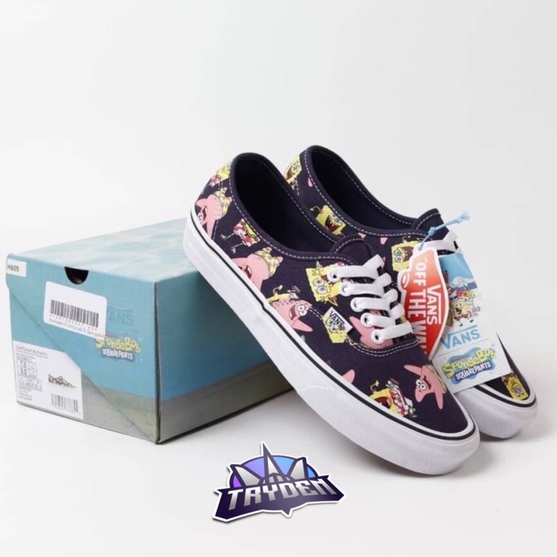 spongebob van shoes