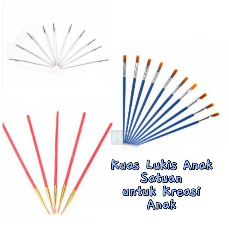 

Kuas Lukis Satuan Untuk Kreasi Anak