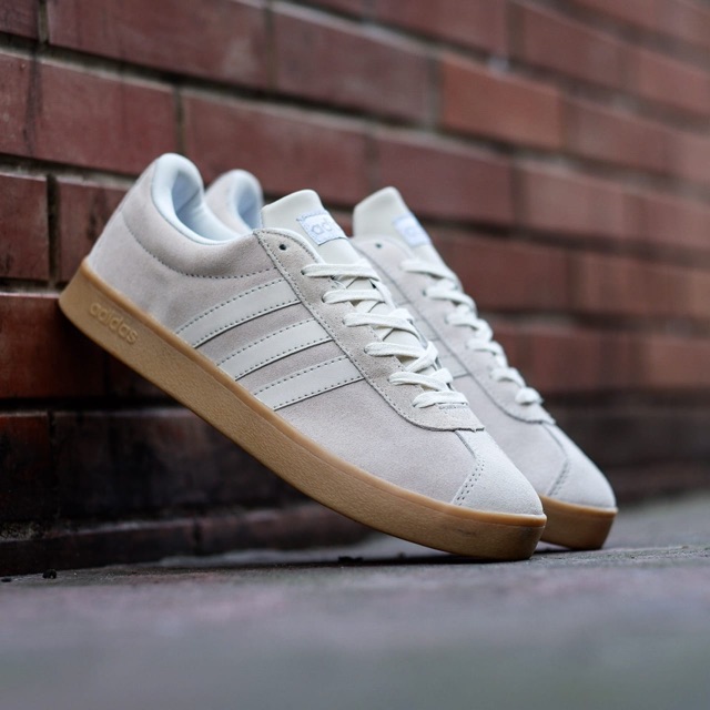ADIDAS NEO VL COURT SUADE CREAM ORIGINAL