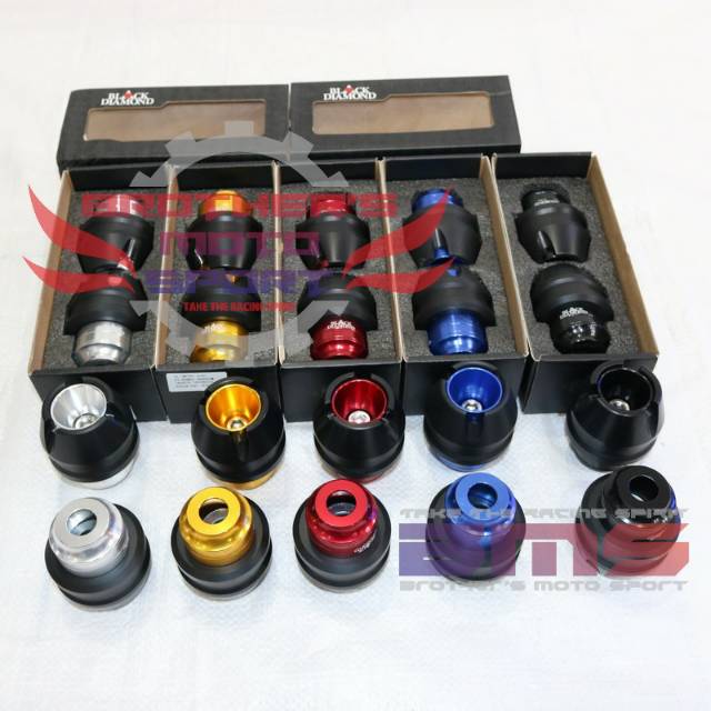 Jalu as roda depan belakang black diamond ninja 250SL RR MONO Z250SL