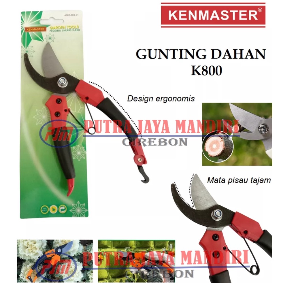 Kenmaster Gunting Dahan Prunning Shears Murah Gunting Kebun Garden Tools