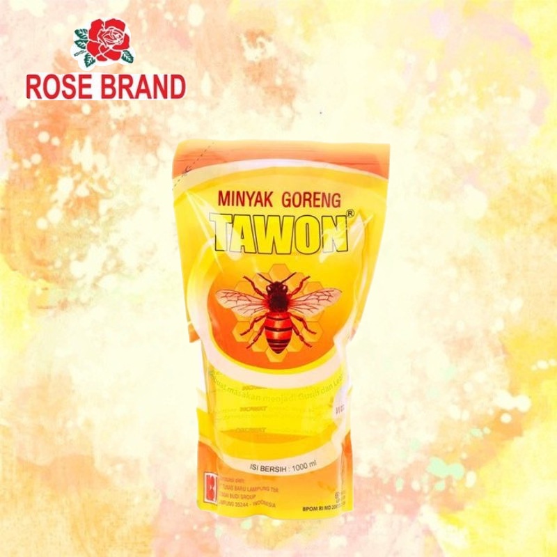 

TAWON Minyak Goreng 900 ml | Rose Brand Minyak Kemasan Refill Literan Pouch Isi Ulang Oil Murni Asli Jernih Premium Berkualitas Gorengan Fry Frying Masak Masakan Kebutuhan Dapur Kitchen Crispy Food Shoppa Corner Malang