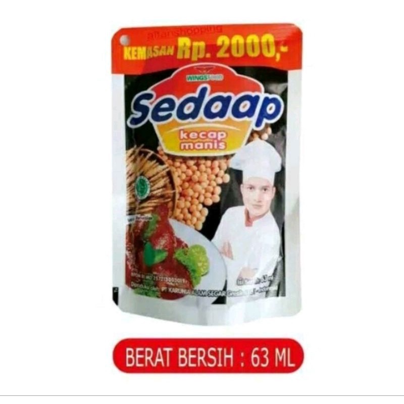 

Kecap Manis Sedaap 63 ml Kecap Sedaap 2000 an