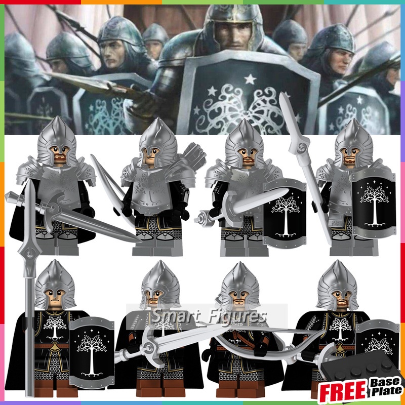 Mainan Action Figure Mini Model Captain General Spearman Lord of The Rings Untuk Koleksi