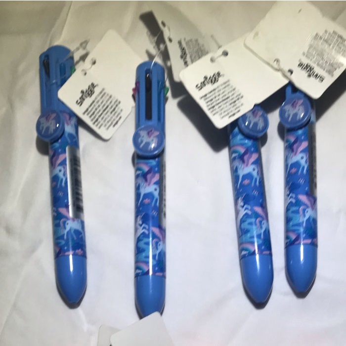 

(TERLARIS) SMIGGLE Rainbow Pen Baru - Biru