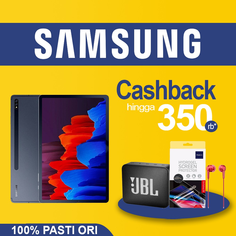 Samsung Tab S7 Plus 8/256 GB Samsung Tab S7 6/128 GB Samsung Galaxy Tab S7 Garansi Resmi