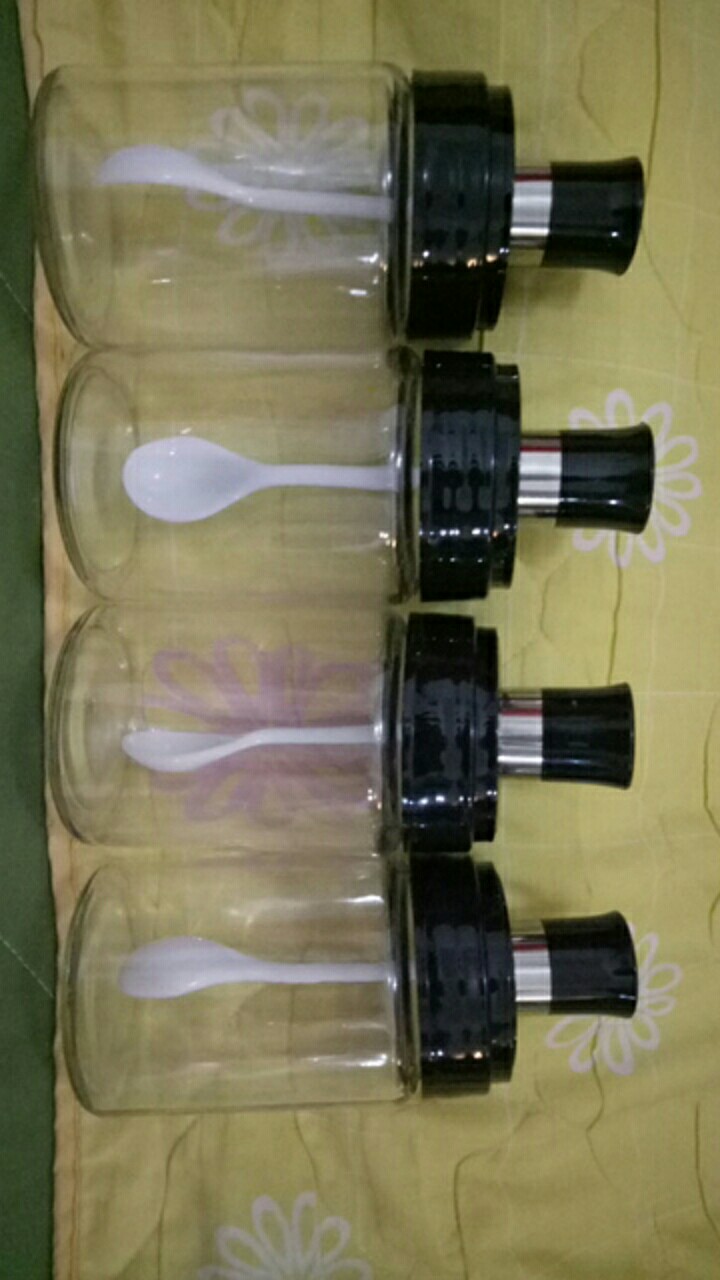 Botol Bumbu Garam Saus Gula Kecap Kaca