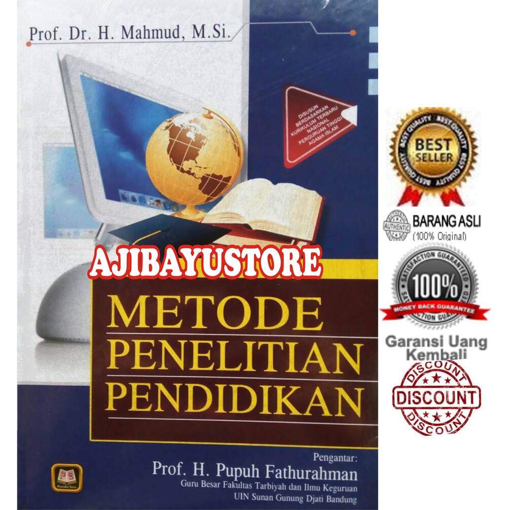 Buku Metode Penelitian Pendidikan Mahmud Pustaka Setia Shopee Indonesia