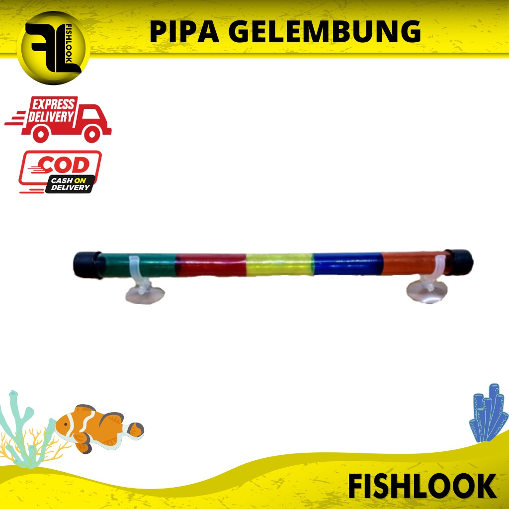 pipa  50cm 60cm gelembung udara angin aerator aquarium aquascape