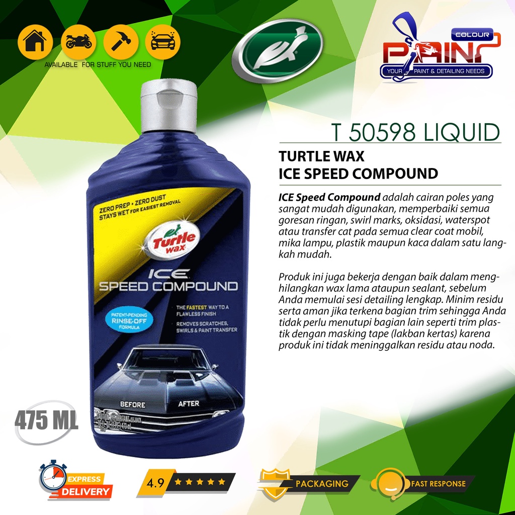 TURTLE WAX ICE SPEED COMPOUND 473mL