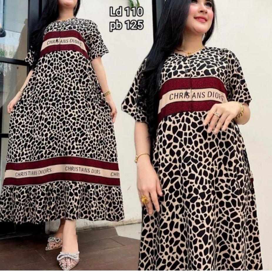 Tidak Diragukan.. [ PROMO ] MIDI DRESS ARKEN KEKINIAN | DRESS DIOR RAYON ARMOR VIRAL PREMIUM LD 110