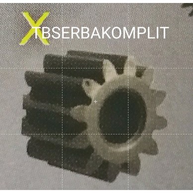 Sparepart Gear Kecil H&L ABW BIS70 High Pressure Washing Machine BIS 70 Merk HL Spare Part Aksesoris