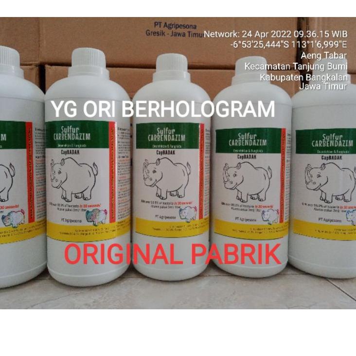 fpj-34 Cap badak desinfektan 1liter #ORIGINAL PABRIK [WA1177]