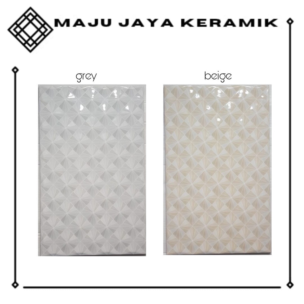 KERAMIK DINDING GLOSSY 25X40 ABU CREAM | KERAMIK DINDING KAMAR MANDI 25X40 GLOSSY | KERAMIK DINDING 