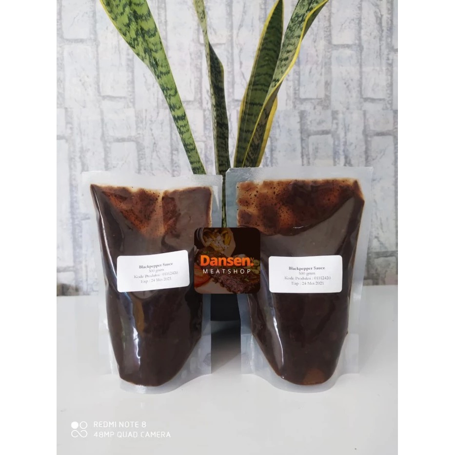 

SAUCE BLACK PEPPER LADA HITAM 500gr - EX CHEF STEAKHOUSE FORMULA