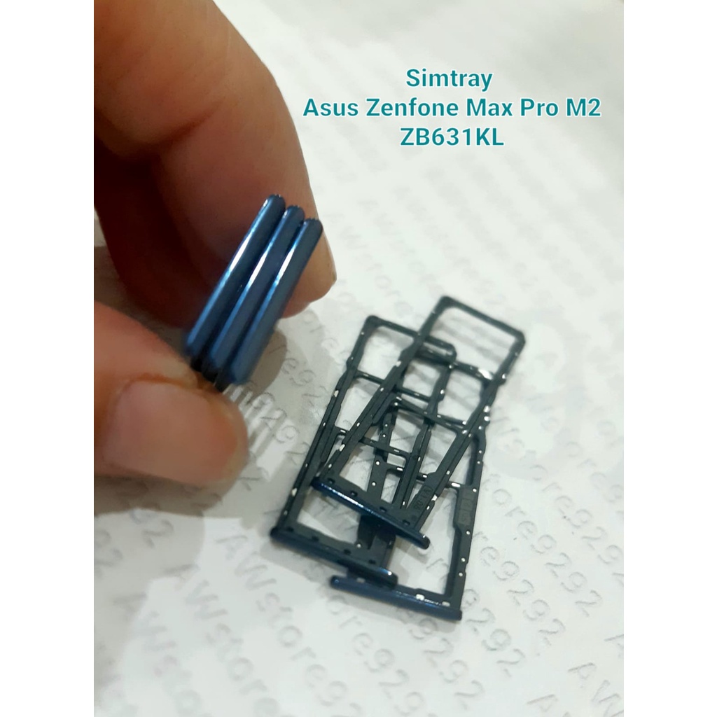 Slot Tempat Dudukan Kartu Simcard asus zenfone max pro m2 zb631kl Sim card Lock asus zenfone max pro