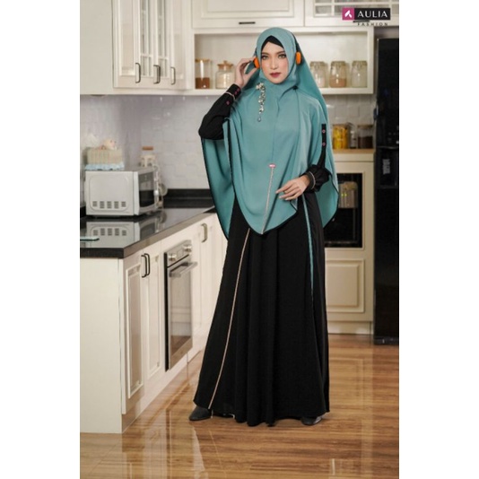 NEW AZALEA BLACK JUNGLE GREEN BY Aulia fashion