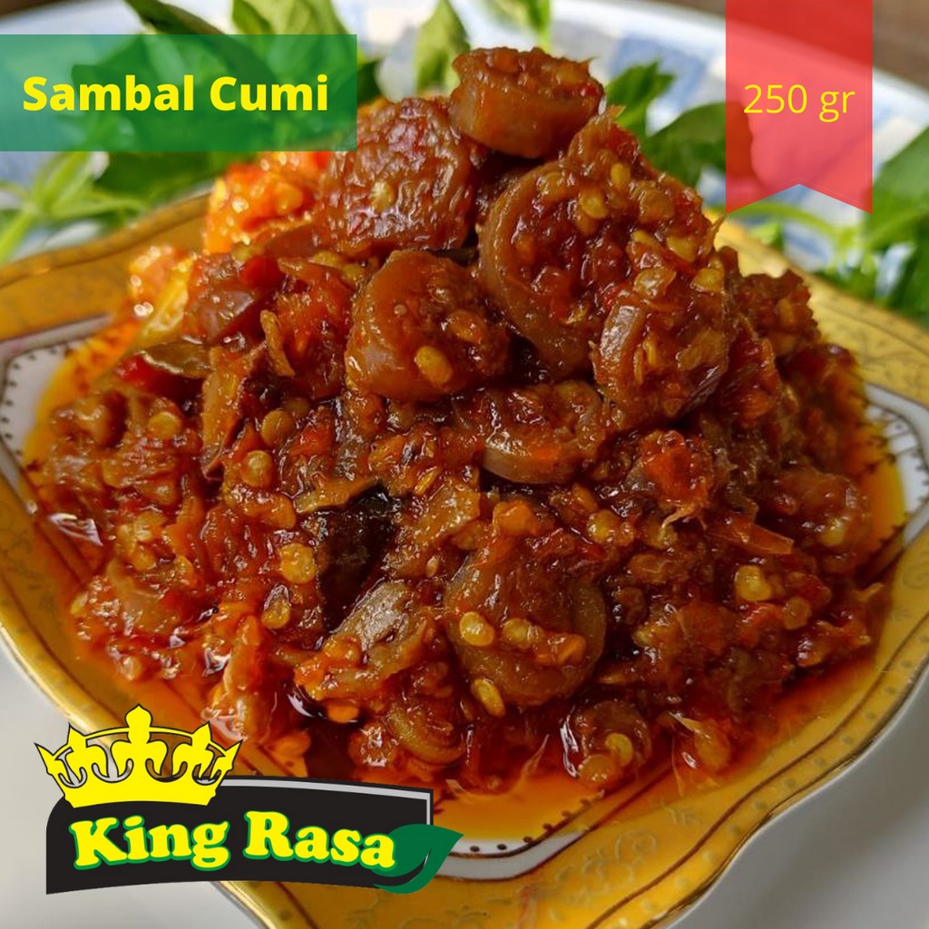 

Cumi Sambal Gurih Asin dan Pedas 250 Gram | Makanan Siap Saji Frozen