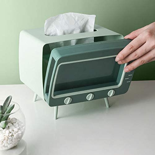 TV Tissue Box - Kotak Tissue + Stand Phone