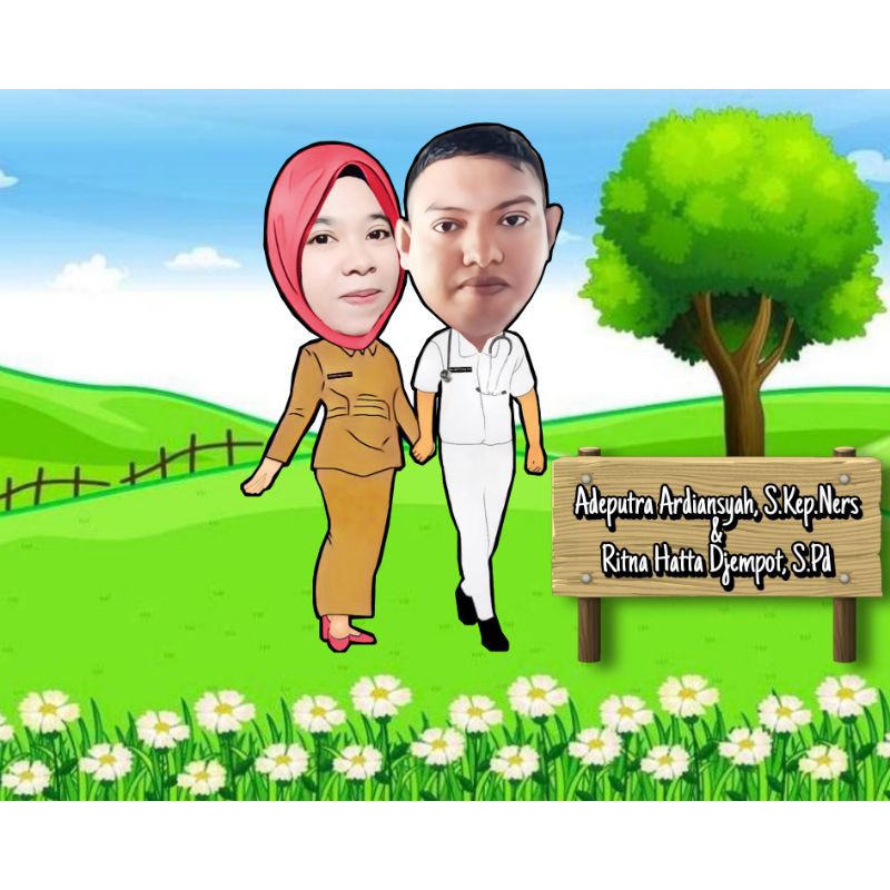 

Karikatur Couple Karikatur Profesi Karikatur Hadiah Ulang Tahun Hadiah Anniversary Karikatur Murah