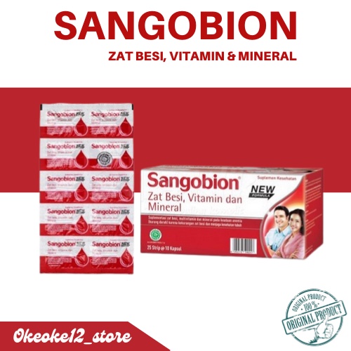 Sangobion  kapsul,Vitamin,obat penambah darah