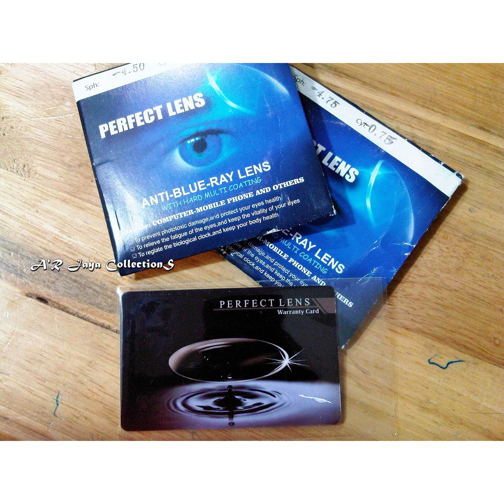 Lensa kacamata lensa blue ray photochromic blue chromic CR