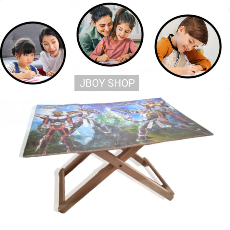 MEJA BELAJAR ANAK / MEJA LIPAT / MEJA KAYU LIPAT / MEJA KAYU