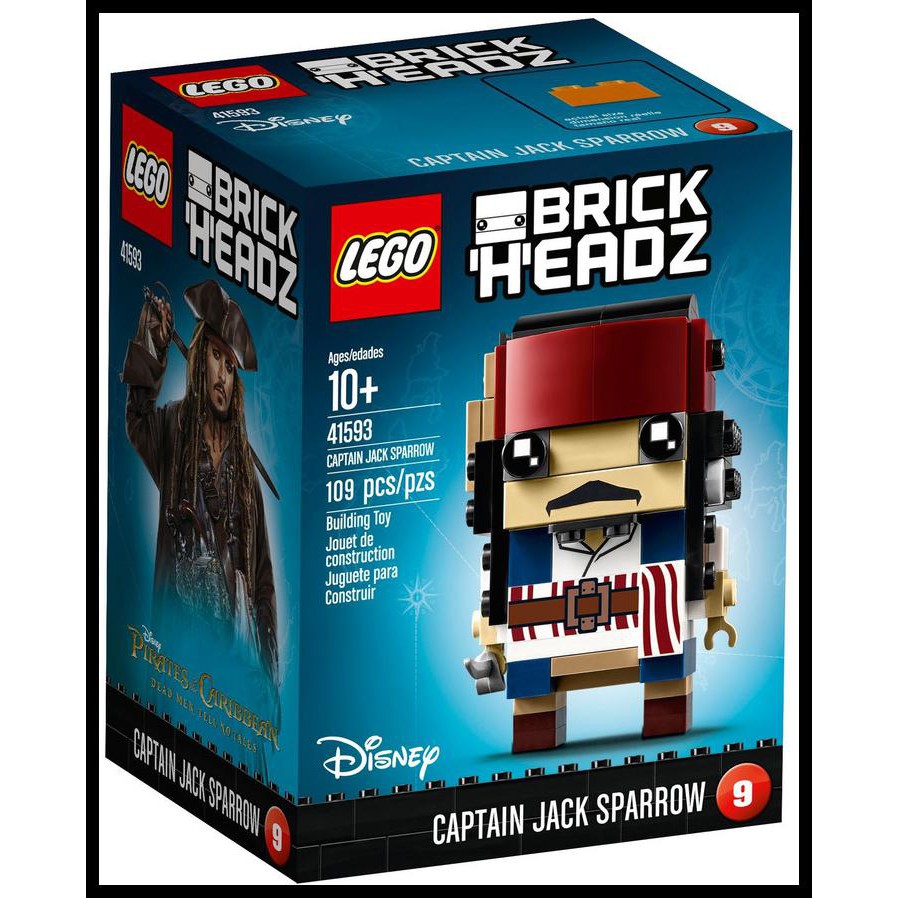 LEGO 41593 - BRICKHEADZ - CAPTAIN JACK SPARROW