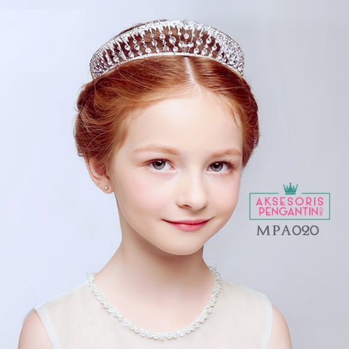 Mahkota Rambut Pesta Anak Modern l Crown Tiara Anak Putri- MPA020