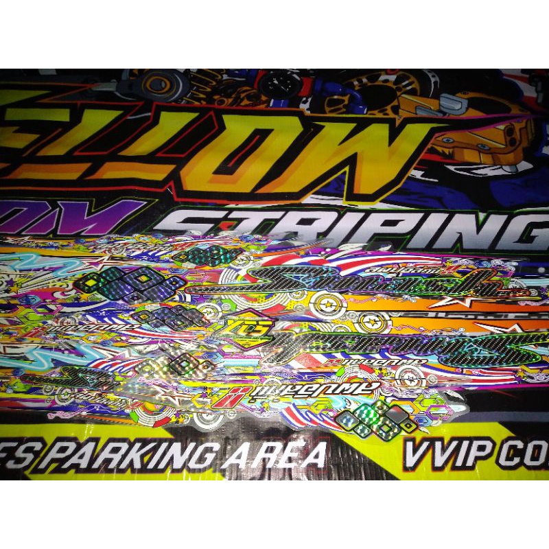 STRIPING SMASH NEW NR/SR 110 TRANSPARAN+HLOGRAM