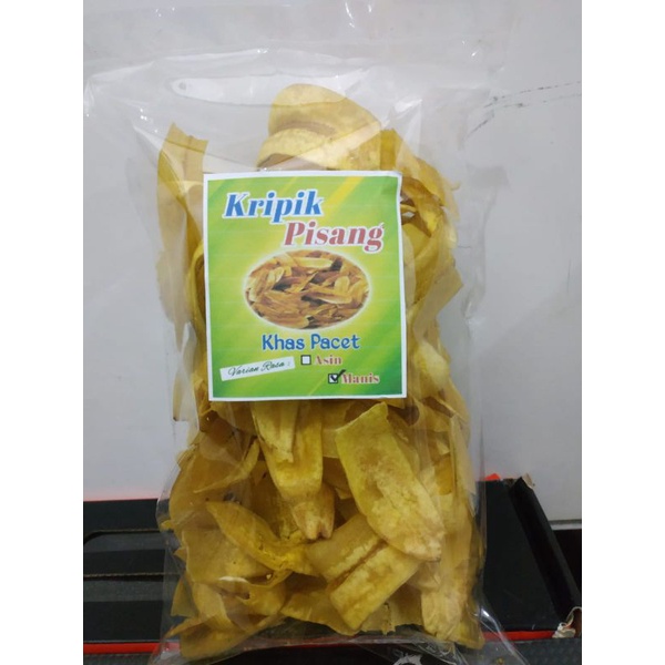 

[ 250gr ] Keripik Pisang Manis Kripik Pisang Bulet Empuk Snack Kiloan Murah