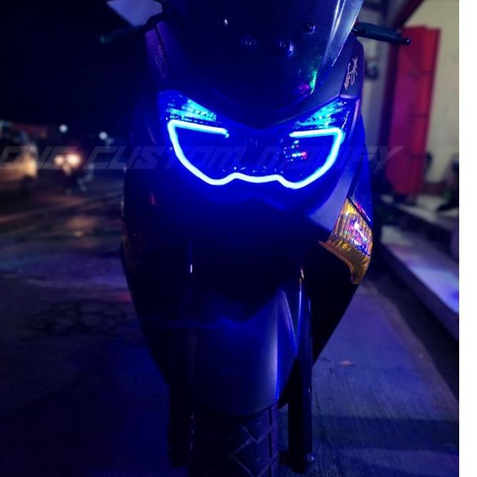 Sangat Nyaman.. LAMPU LED ALIS DRL NMAX 60 CM BONUS DEVIL EYES NMAX OLD LAMPU ALIS LED DRL LAMPU SENJA LED MOTOR NMAX OLD