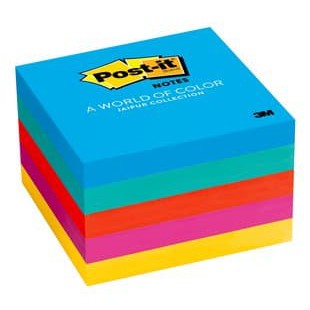 

New sticky notes - Post-it - 654-5UC, 3 in x 3 in Jaipur Collection Limited