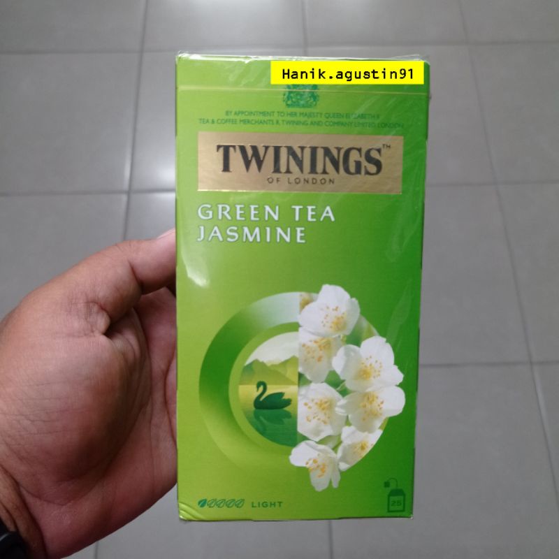 

Twinings Teh Hijau Celup Jasmine Green Tea 25x1.8gr