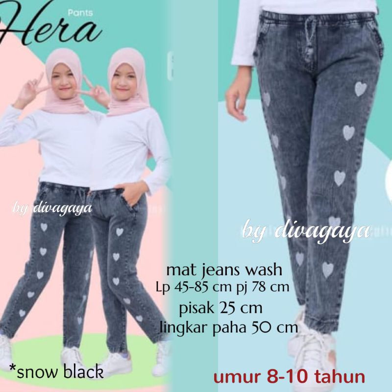 HERA PANTS ANAK LOVE TERBARU