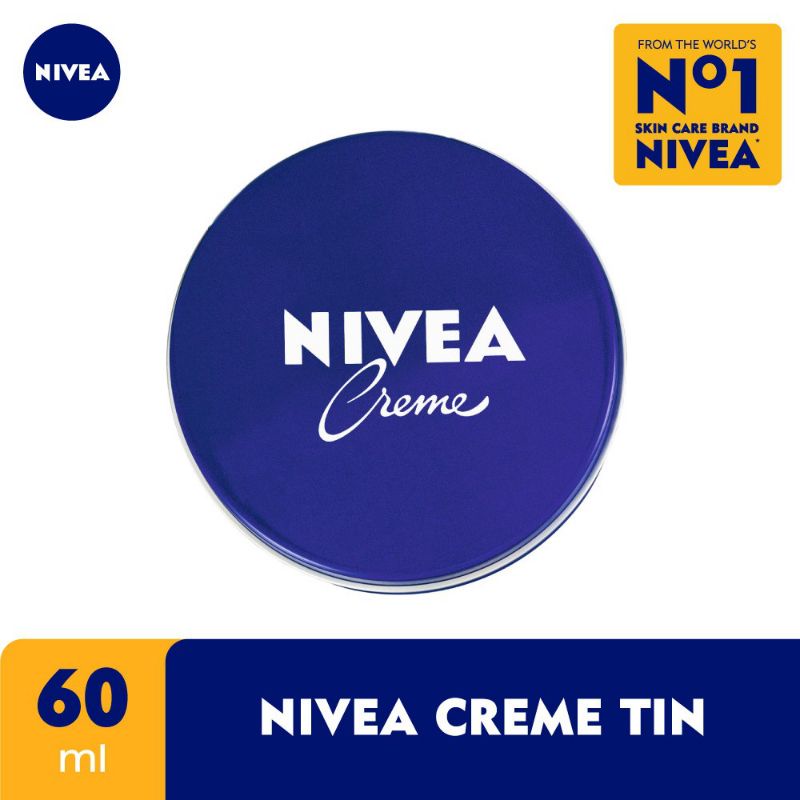 Nivea Creme Tin 60ml ( krim pelembab serbaguna)