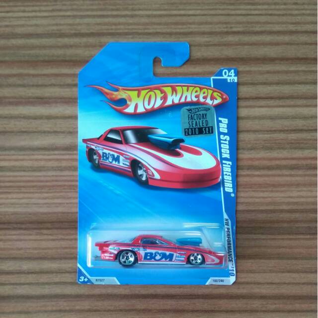 Hot Wheels Pro Stock Firebird HW Performance Factory Sealed 2010