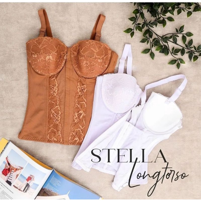 Longtorso Fiori Stella | pengecil perut | korset | bustier |kamisol
