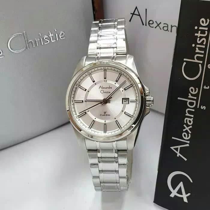 ORIGINAL Jam Tangan Wanita Alexandre Christie AC 8502 / AC8502 Garansi 1 Tahun