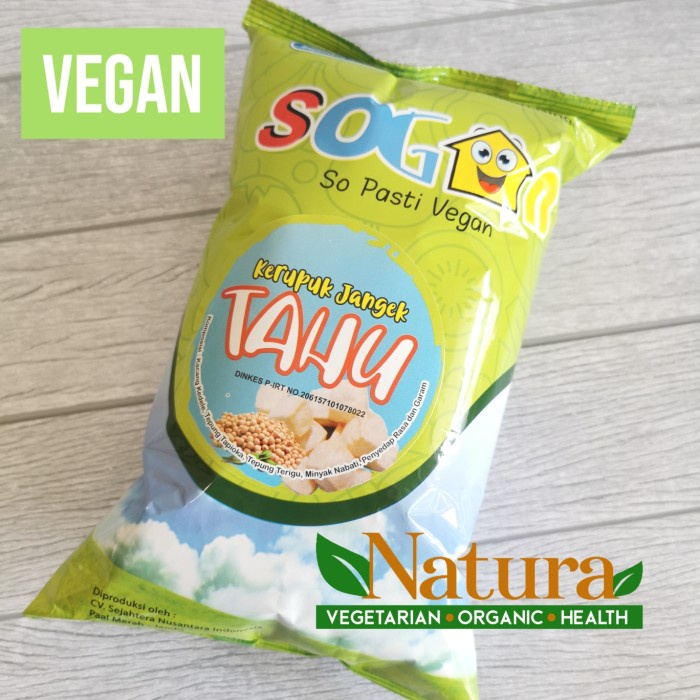 

Q121Sa Sogan Keripik Kerupuk Jangek Tahu 85Gr Vegetarian Vegan D51qs44