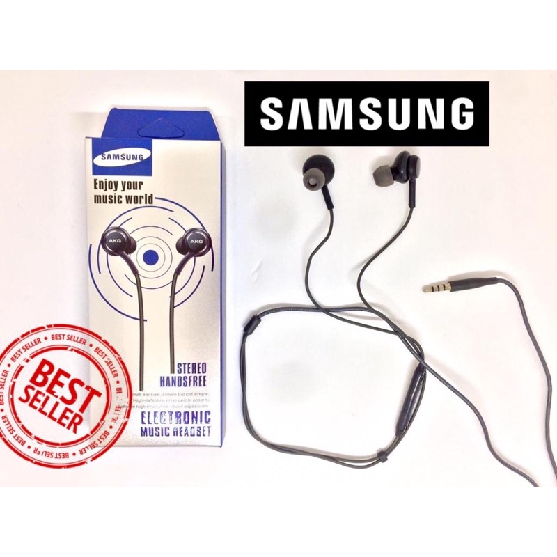 READY STOK HANDSFREE SAMSUNG AKG ELECTRONIC MUSIC WORLD BEST SELLER