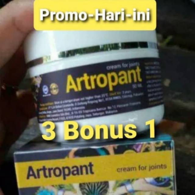 Obat sendi dan nyeri tulang antropant cream cepat meredakan sakit tulang dan sendi